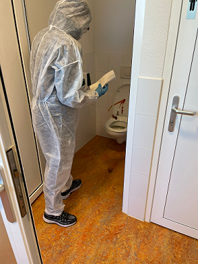 Bloed en Fecalien lichaamseigenstoffen na lijkvinding, Crime Scene (Incompany)